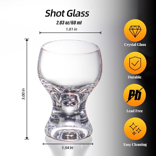 Shot Glasses Set of 2 (2 Count)