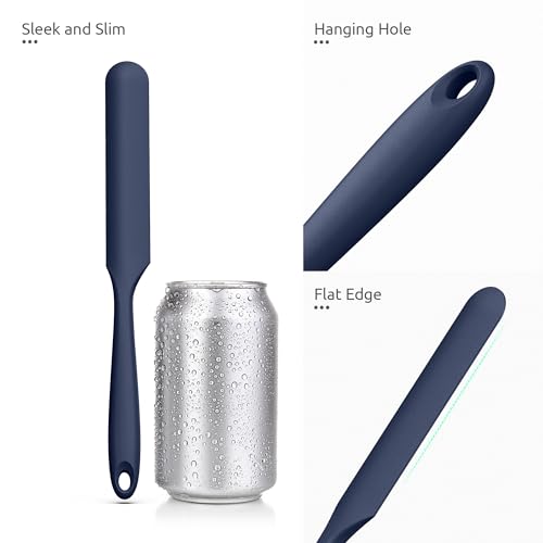Skinny Silicone Jar Spatula Scraper
