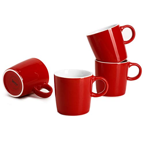 3.5oz Porcelain Espresso Cups Set of 4 (4 Count)