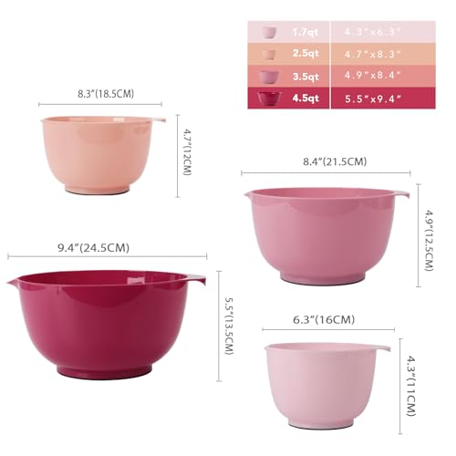 Classic Mixing Bowls Set of 4