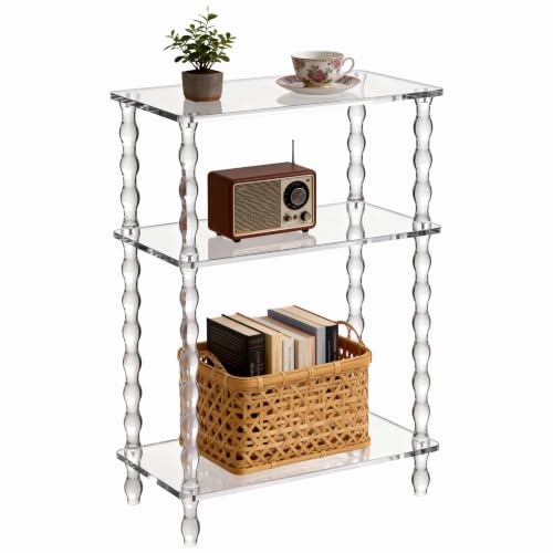Acrylic Side Table Narrow