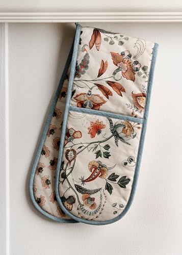Double Oven Mitts 100% Cotton Double Oven Glove
