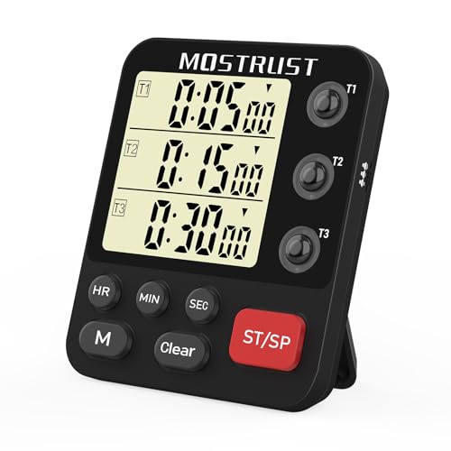 Digital Dual Kitchen Timer (3 Count)