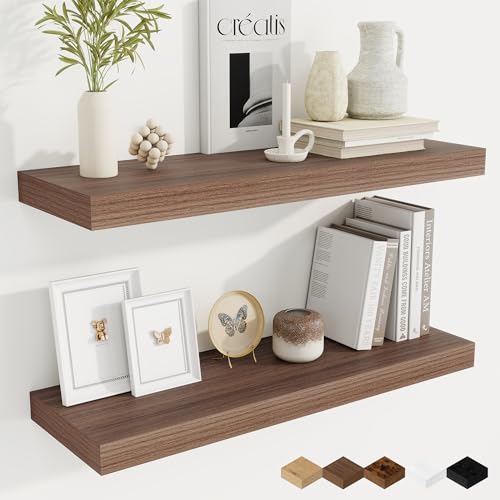 9.3Inch Deep Floating Shelves for Wall (2 Count)