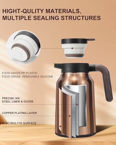 51 Oz Carafes for Hot Liquid