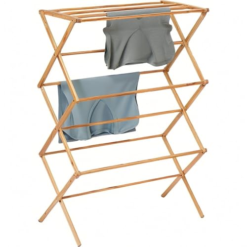 Collapsible Bamboo Drying Rack