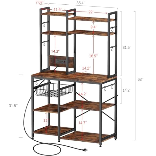 Standing Kitchen Baker’s Rack