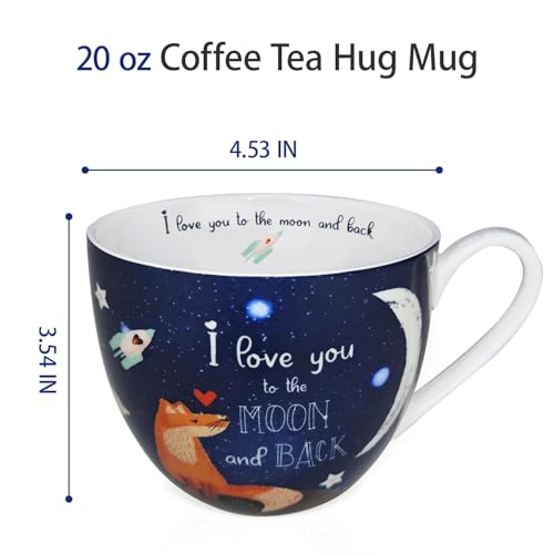 I Love You to the Moon and Back Mug