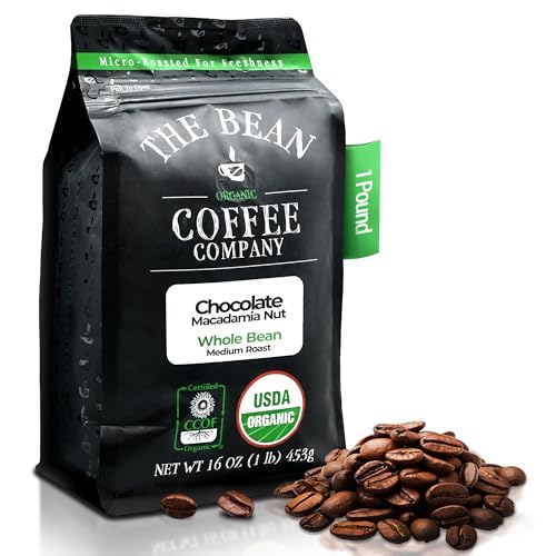 The Bean Organic Coffee Co. Chocolate Macadamia Nut (16 Ounce)