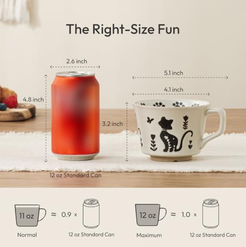 11 oz Ceramic Coffee Mug (2 Count)