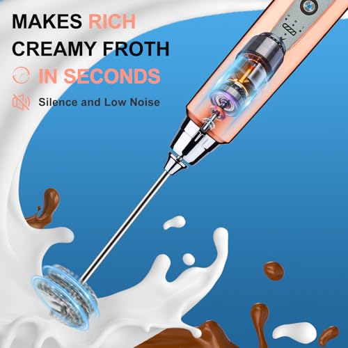 Handheld Milk Frother Wand for Coffee