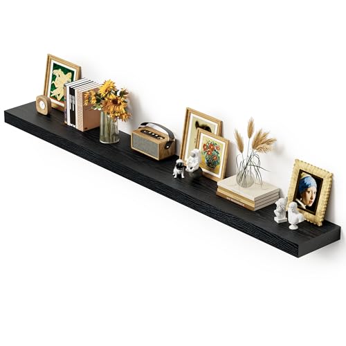 Deep Floating Shelves 72x12” Set of 1
