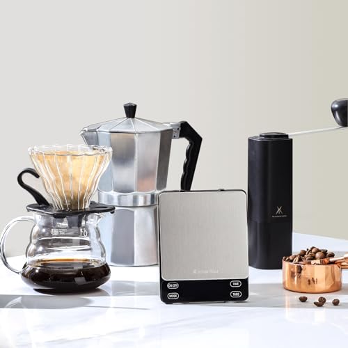 KitchenTour Nano Coffee Scale with Timer 3kg