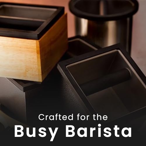 Stainless Steel Knock Box for Espresso Grounds