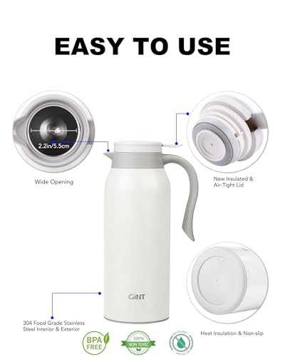 51 Oz Stainless Steel Thermal Coffee Carafe