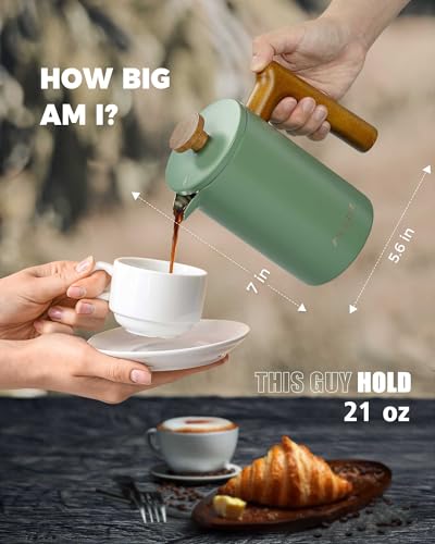 POLIVIAR French Press Coffee Maker