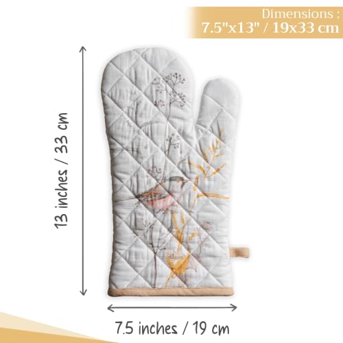 Maison d'Hermine Oven Gloves 100% Cotton Oven Mitt