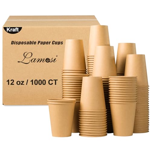 1000 Count 12 oz Paper Cups