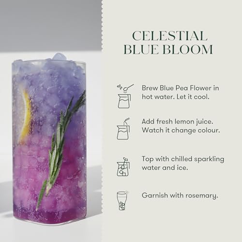 Estates Blue Pea Flower Herbal Infusion 25 gm Tin (50 Count)