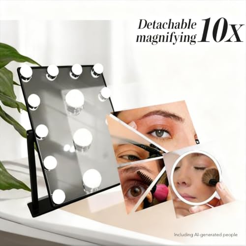 Makeup Vanity Mirror with Lights (9 Count)