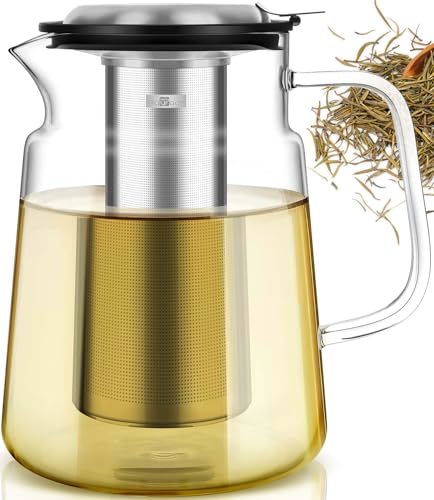 74oz Glass Tea Pot with Infuser (74 Count)
