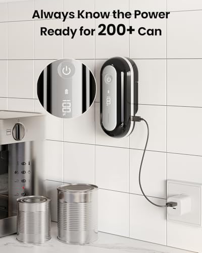 Retro Rechargeable Electric Can Opener