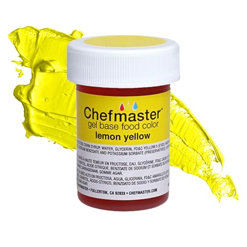 Lemon Yellow Gel Food Coloring