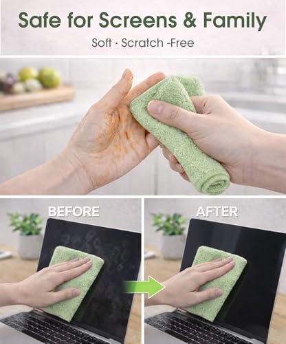 Microfiber Cleaning Cloth Roll (100 Count)