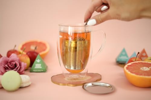Elegant Stainless Steel Loose Leaf Tea Infuser
