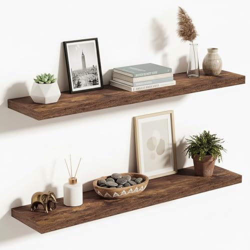 36" Floating Shelves 10 inch Deep (2 Count)