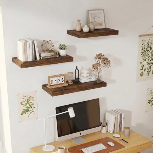 Deep Floating Shelves 40x12” Set of 2 (2 Count)