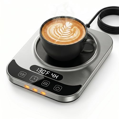 Smart Coffee Mug Warmer with LED Display