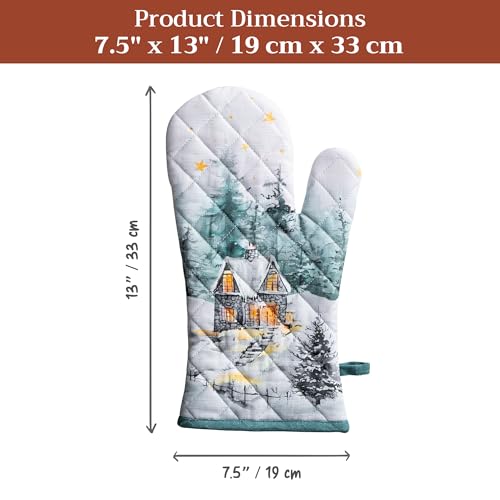 Maison d'Hermine Oven Gloves 100% Cotton Oven Mitt