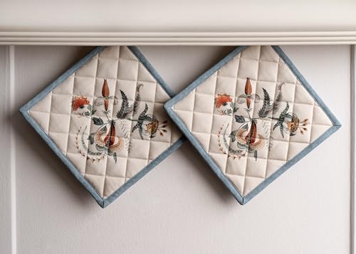 Pot Holders 100% Cotton Potholders (2 Count)