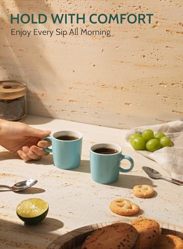 3.5oz Porcelain Espresso Cups Set of 4 (4 Count)