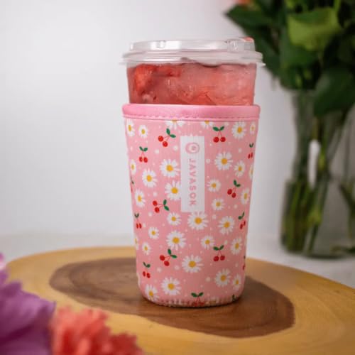 JavaSok Iced Coffee & Cold Soda Insulated Neoprene Cup Sleeve