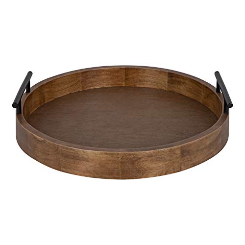 Lipton Modern Round Wood Tray