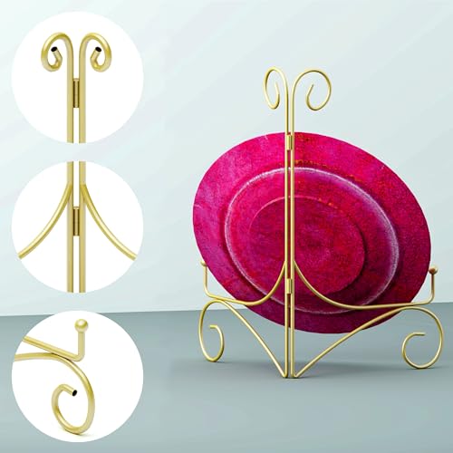 Iron Plate Stand for Display with Folding Design