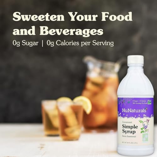 Stevia Simple Syrup Sweetener (16 Fl Oz)