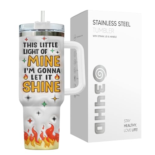 Dumpster Fire This Little 40 oz Tumbler with Handle