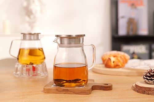 One Touch Glass Teapot