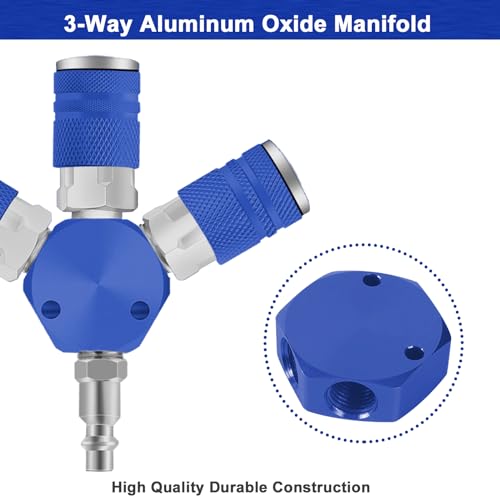 Air Manifold with 160 Psi Gauge
