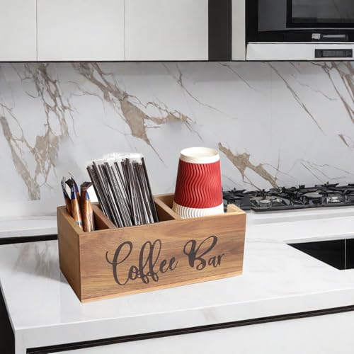 Acacia Wood Station Organizer