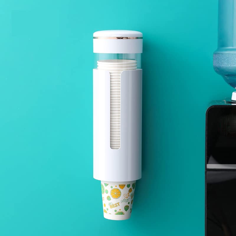 Coffee Machine or Water Dispenser Wall Mounted Disposable Cup Dispenser