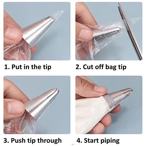 24 Inch Extra Large Piping Bags Disposable