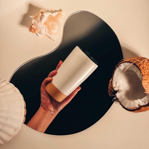 Double Wall Ceramic Coffee Travel Mug with Lid
