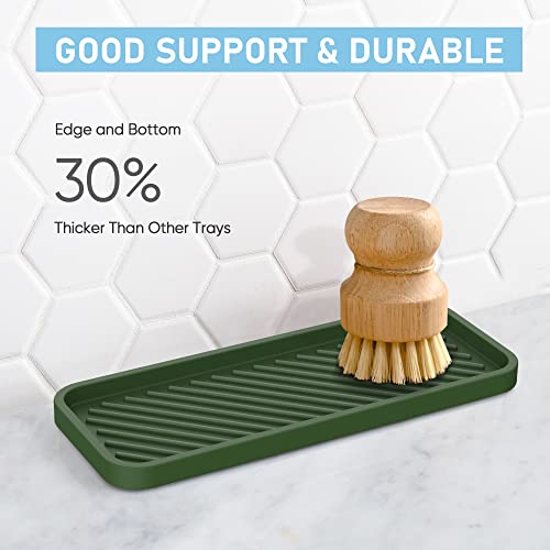 Kitchen Silicone Sink Organizer Tray (2 Count)