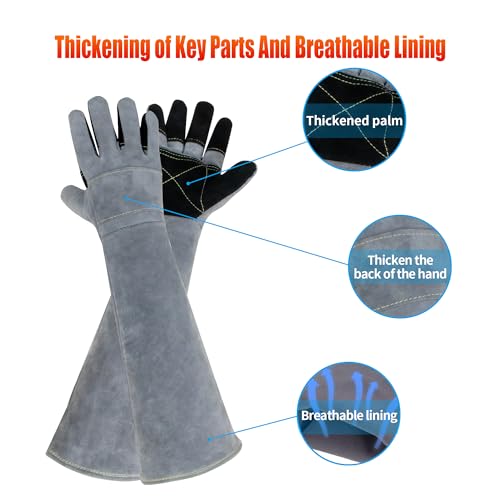 Long Welding Gloves 23.6 Inches 932℉
