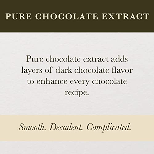 Pure Chocolate Extract for Baking (4 Fl Oz)