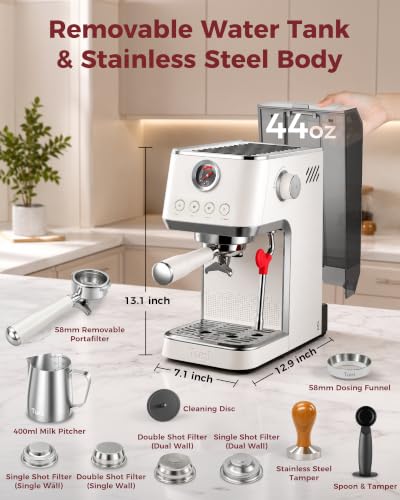 E2 Gen3 Dual Boiler Espresso Machine with Super+ Steam Power